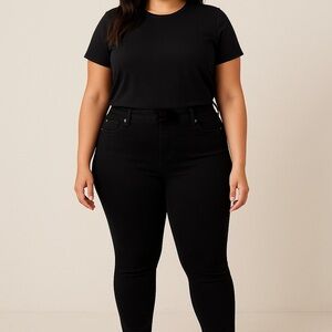 SPANX Women's Black Skinny Jeans